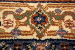 2'5 x 22'5 Handmade Herati Floral Oriental Wool Runner Rug