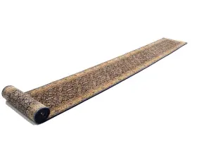 2'5 x 22'5 Handmade Herati Floral Oriental Wool Runner Rug