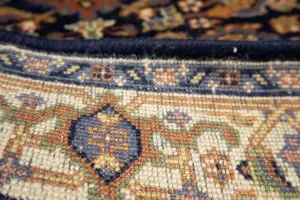 2'5 x 22'5 Handmade Herati Floral Oriental Wool Runner Rug