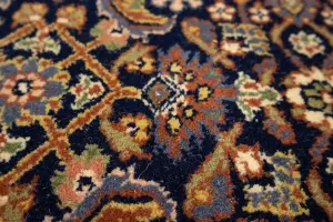 2'5 x 22'5 Handmade Herati Floral Oriental Wool Runner Rug