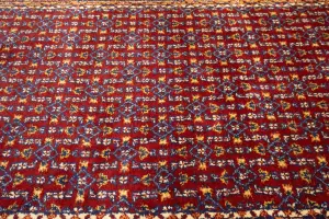 2'9 X 21'9 Hand Knotted Indo Botemir Wool Runner Rug