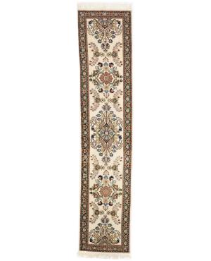 2'7 X 11'9 Hand Knotted Indo-Kashan Wool Runner Rug