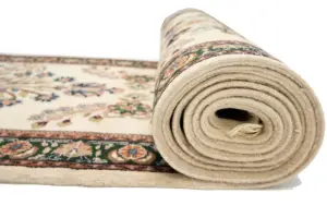 2'7 X 11'9 Hand Knotted Indo-Kashan Wool Runner Rug