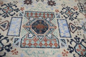 5'10 x 5'11 Hand Knotted Oushak Floral Oriental Round Rug