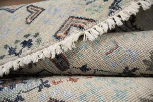 5'10 x 5'11 Hand Knotted Oushak Floral Oriental Round Rug