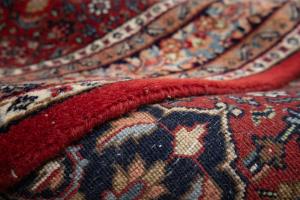 4'1 x 6'0 Hand Knotted Indo Bidjar Floral Oriental Wool Rug