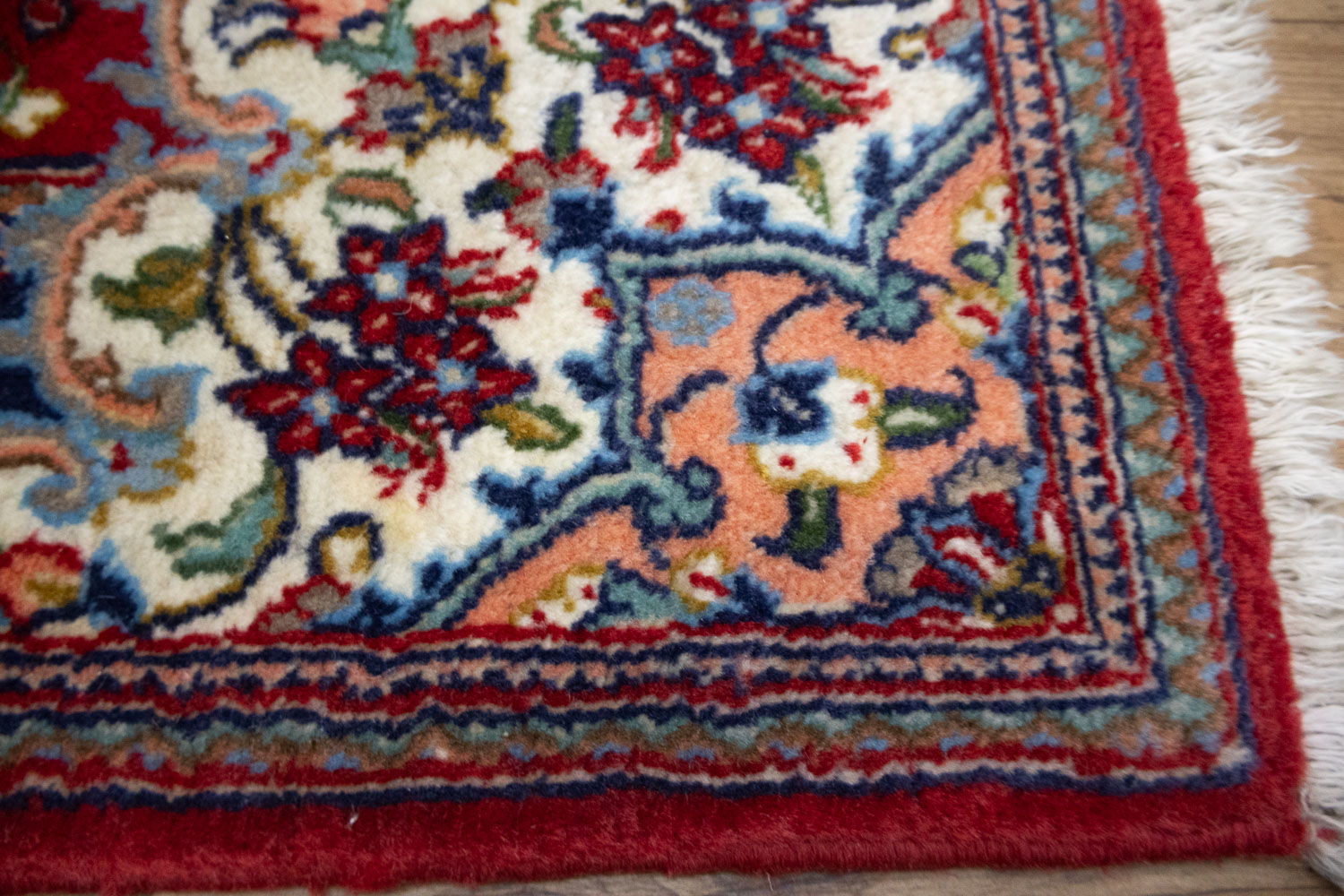 3'3 X 6'0 Hand Khotted Red Traditional Fine Oriental Area Rug - Image 12