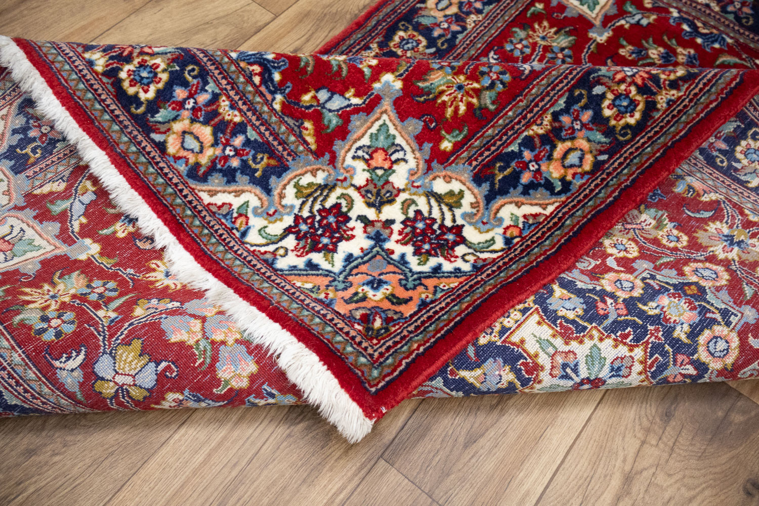 3'3 X 6'0 Hand Khotted Red Traditional Fine Oriental Area Rug - Image 15