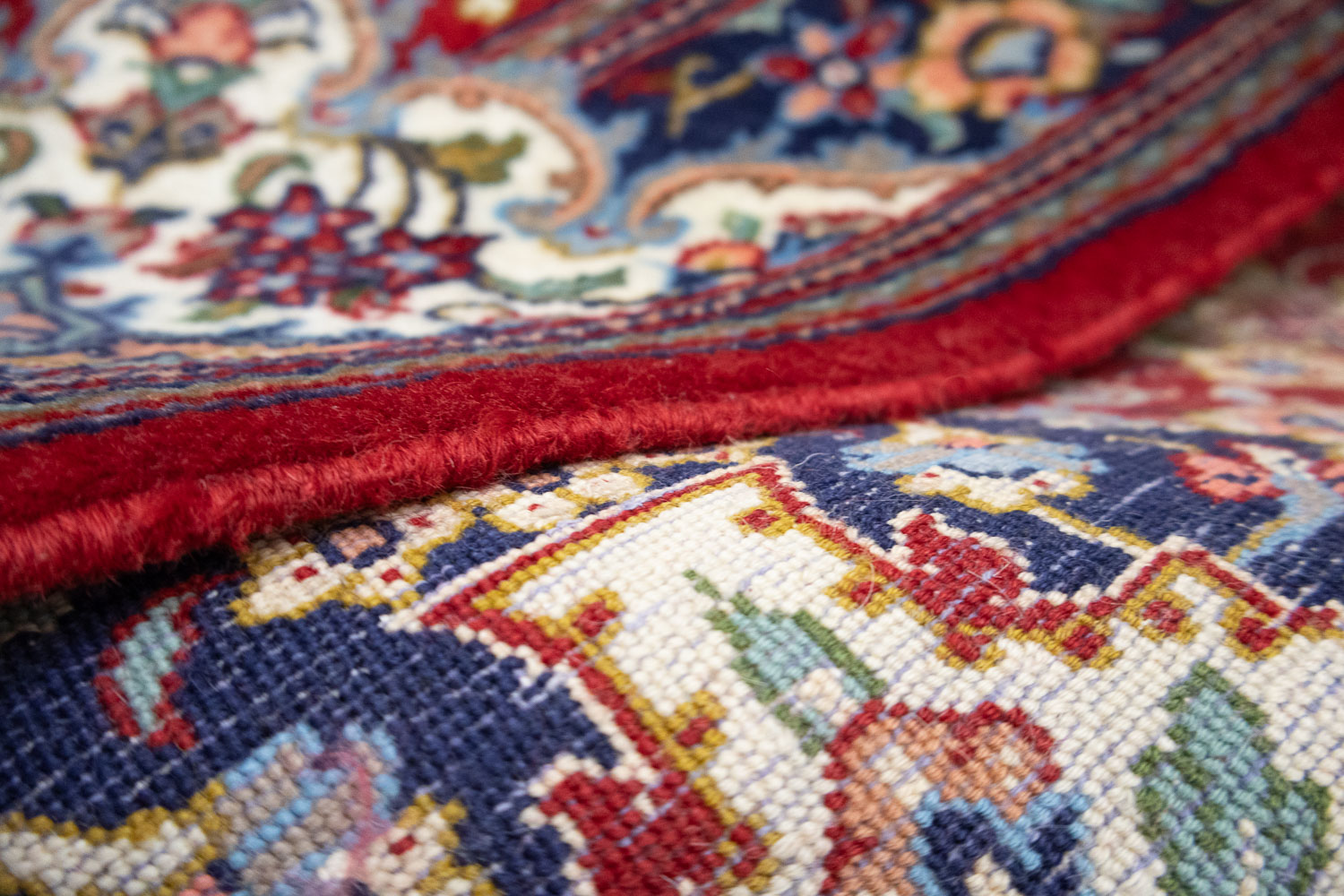 3'3 X 6'0 Hand Khotted Red Traditional Fine Oriental Area Rug - Image 16