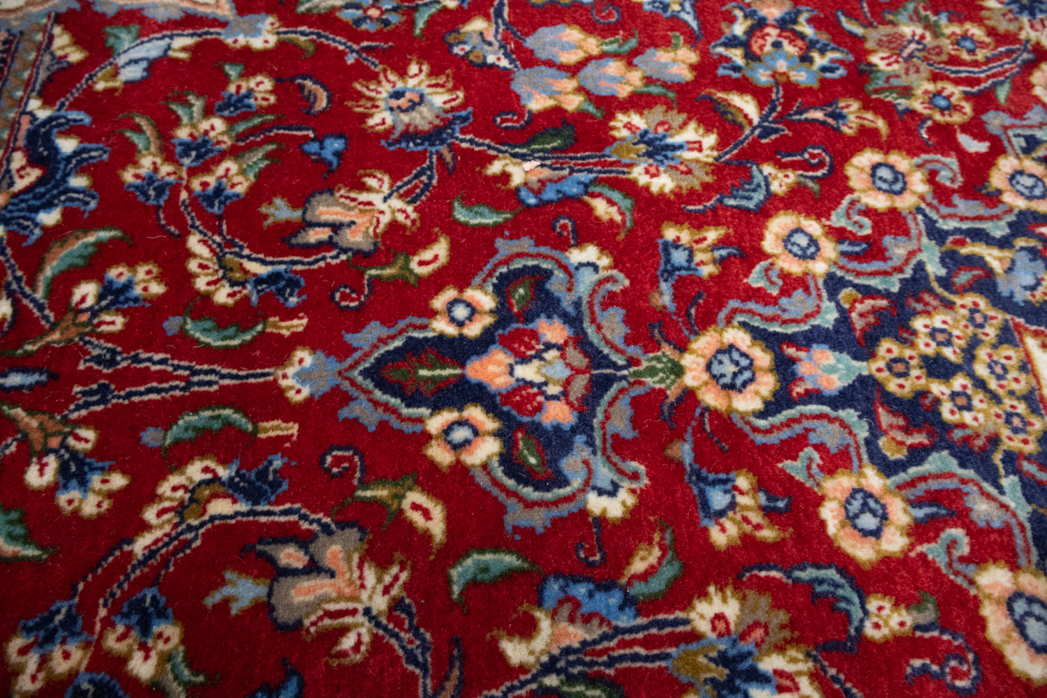 3'3 X 6'0 Hand Khotted Red Traditional Fine Oriental Area Rug - Image 7