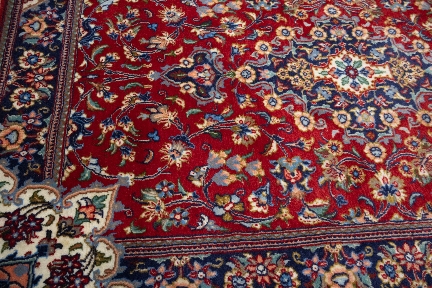 3'3 X 6'0 Hand Khotted Red Traditional Fine Oriental Area Rug - Image 8