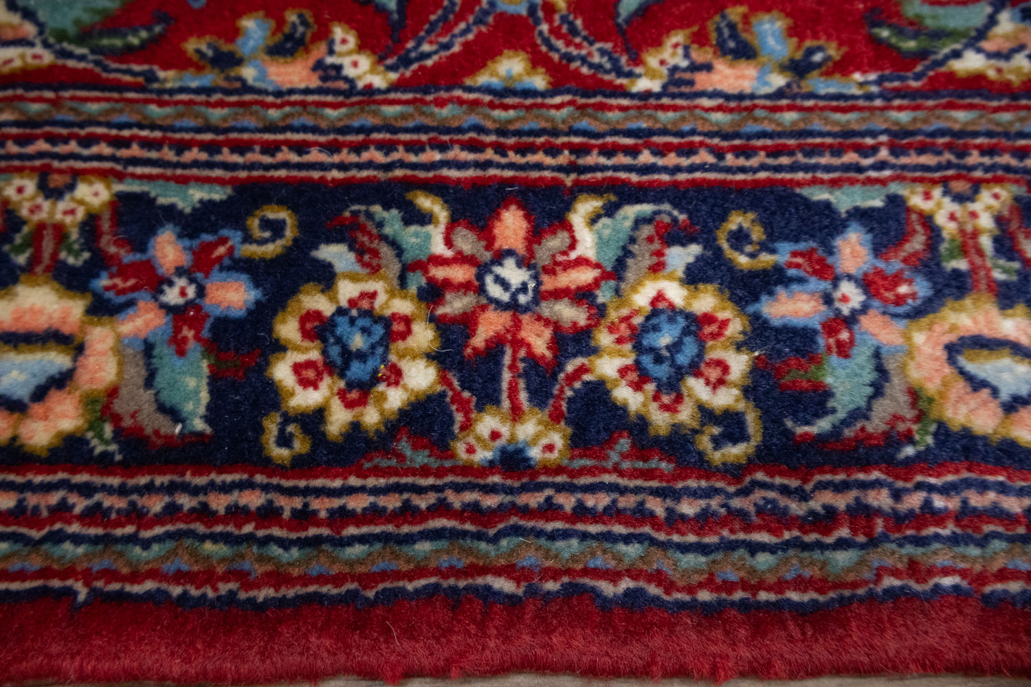 3'3 X 6'0 Hand Khotted Red Traditional Fine Oriental Area Rug - Image 10