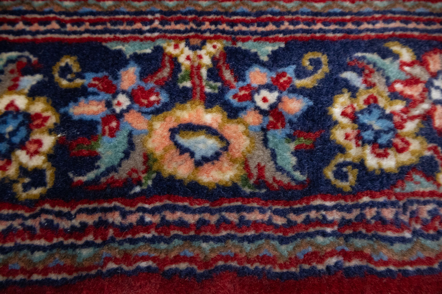 3'3 X 6'0 Hand Khotted Red Traditional Fine Oriental Area Rug - Image 11