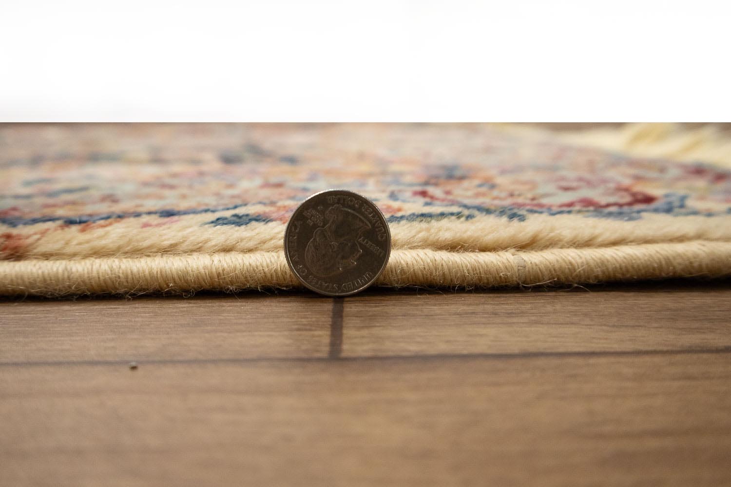 10'0 x 14'0 Machine Made Karastan Floral Oriental Wool Rug - Image 14