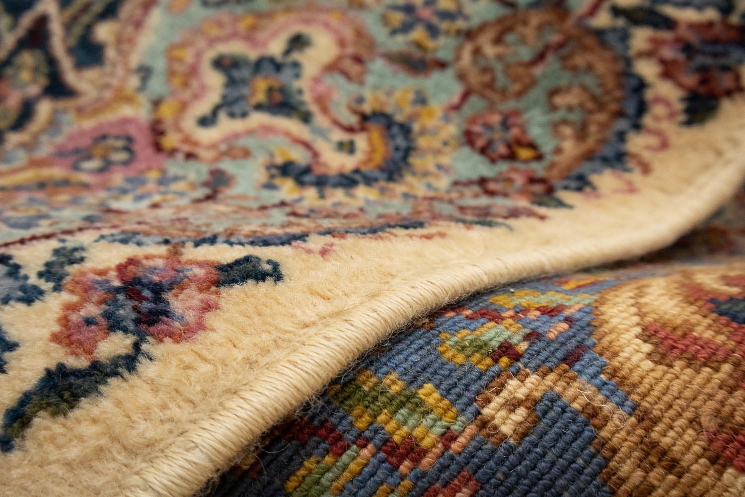 10'0 x 14'0 Machine Made Karastan Floral Oriental Wool Rug - Image 16