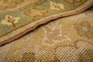 9'6 X 12'2 Hand Knotted Golden Beige Turkish Wool Rug
