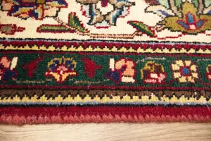 8'0x11'5 Hand-Knotted Floral Classic Oriental Wool Rug