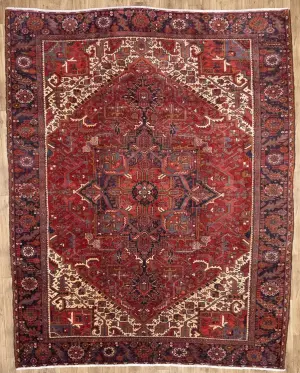 10'0 x 12'9 Hand-Knotted Muted Classic Oriental Wool Rug