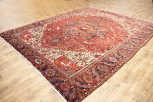 10'0 x 12'9 Hand-Knotted Muted Classic Oriental Wool Rug