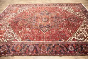 10'0 x 12'9 Hand-Knotted Muted Classic Oriental Wool Rug
