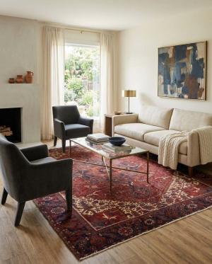 10'0 x 12'9 Hand-Knotted Muted Classic Oriental Wool Rug