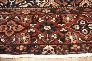 9'5-9'9x12'4 Hand-Knotted Floral Oriental Wool Rug