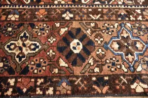 9'5-9'9x12'4 Hand-Knotted Floral Oriental Wool Rug
