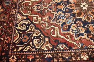 9'5-9'9x12'4 Hand-Knotted Floral Oriental Wool Rug