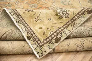 9'6x12'10 Hand-Knotted Floral Classic Oriental Wool Rug