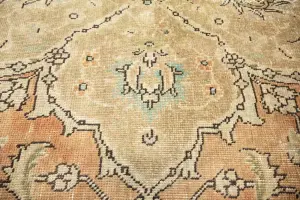 9'6x12'10 Hand-Knotted Floral Classic Oriental Wool Rug