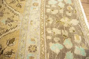 9'4x12'5 Hand-Knotted Floral Classic Oriental Wool Rug