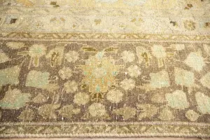 9'4x12'5 Hand-Knotted Floral Classic Oriental Wool Rug