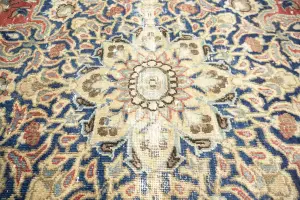 9'3x12'9 Hand-Knotted Floral Classic Oriental Wool Rug