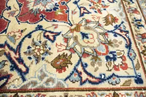 9'3x12'9 Hand-Knotted Floral Classic Oriental Wool Rug