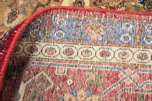 9'9x13'0 Hand-Knotted Floral Classic Oriental Wool Rug