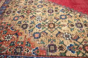 9'9x13'0 Hand-Knotted Floral Classic Oriental Wool Rug