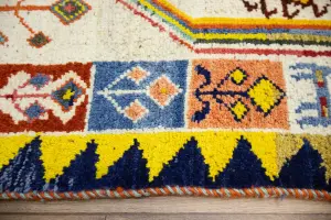 3'6 x 6'0 Hand-Knotted Tribal Pictorial Oriental Wool Rug