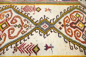 3'6 x 6'0 Hand-Knotted Tribal Pictorial Oriental Wool Rug