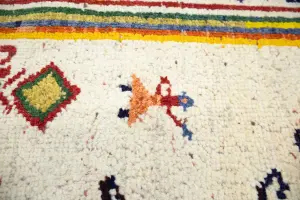 3'6 x 6'0 Hand-Knotted Tribal Pictorial Oriental Wool Rug