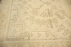 3'0x4'9 Hand Knotted Floral Classic Oriental Wool Rug