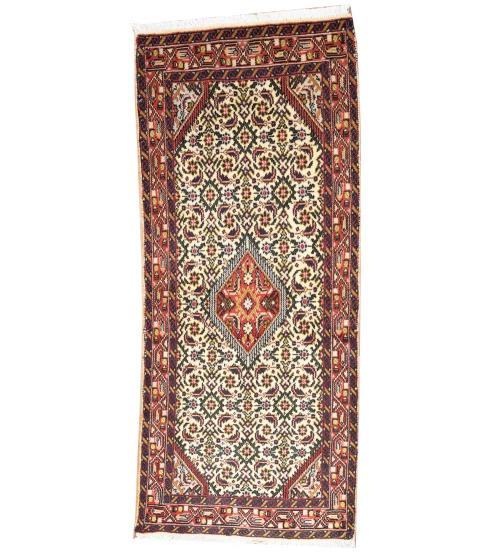 2'5x5'8 Hand Knotted Tribal Oriental Wool Runner Rug