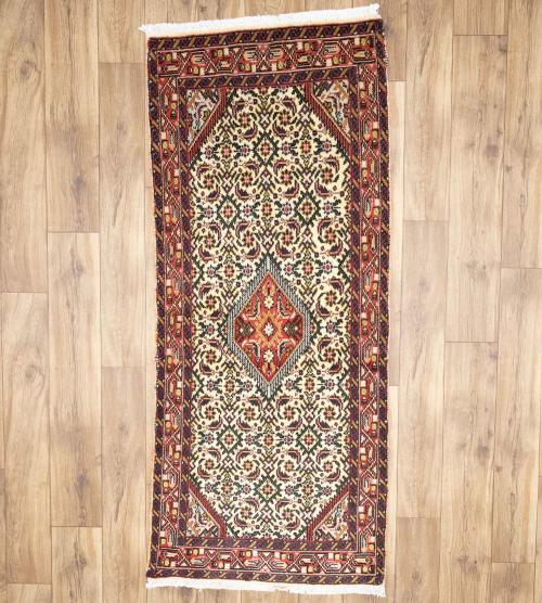 2'5x5'8 Hand Knotted Tribal Oriental Wool Runner Rug