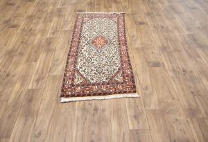 2'5x5'8 Hand Knotted Tribal Oriental Wool Runner Rug