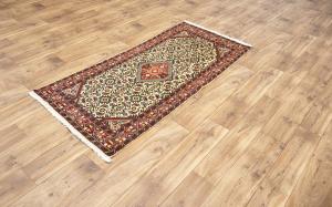2'5x5'8 Hand Knotted Tribal Oriental Wool Runner Rug
