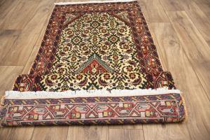 2'5x5'8 Hand Knotted Tribal Oriental Wool Runner Rug