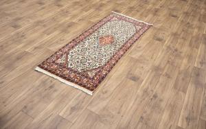 2'5x5'8 Hand Knotted Tribal Oriental Wool Runner Rug