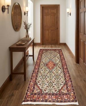 2'5x5'8 Hand Knotted Tribal Oriental Wool Runner Rug
