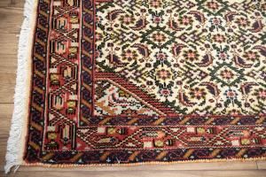 2'5x5'8 Hand Knotted Tribal Oriental Wool Runner Rug