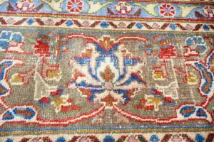 9'6x12'7 Hand Knotted Floral Classic Oriental Wool Rug