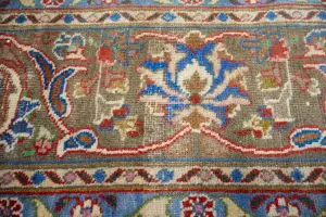 9'6x12'7 Hand Knotted Floral Classic Oriental Wool Rug